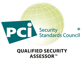 PCI accreditation logo.
