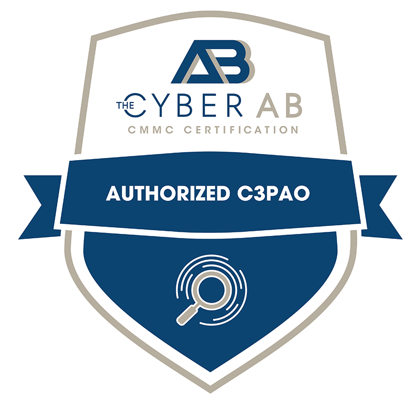 Authorized C3PAO accreditation logo.