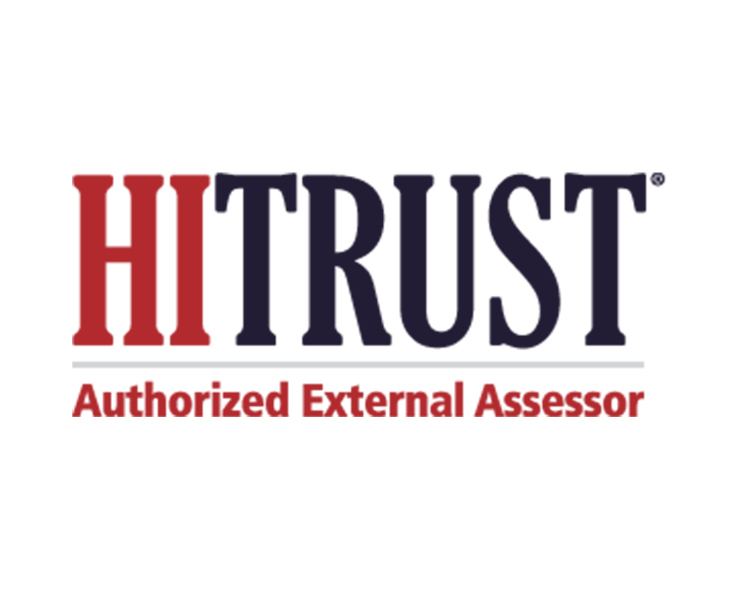 HITRUST accreditation logo.